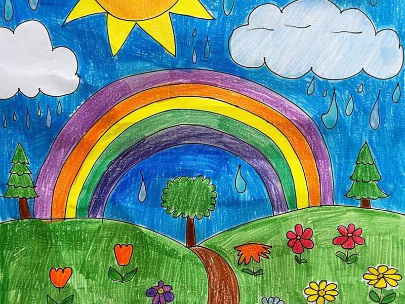 儿童心理健康绘画（儿童心理健康主题绘画）