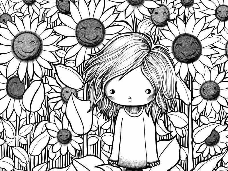 儿童心理漫画简笔画、儿童心理健康漫画简笔画