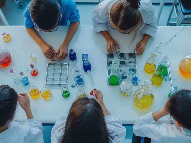 儿童做实验的图片（幼儿做实验的图片）