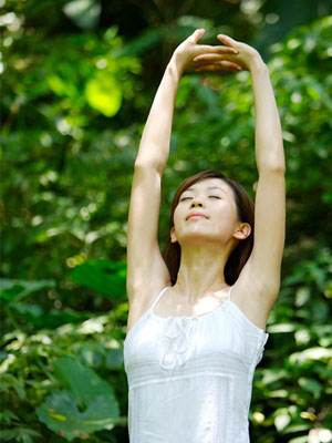 缓解压力-闭目养神可有效缓解压力